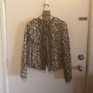 Express faux fur jacket
